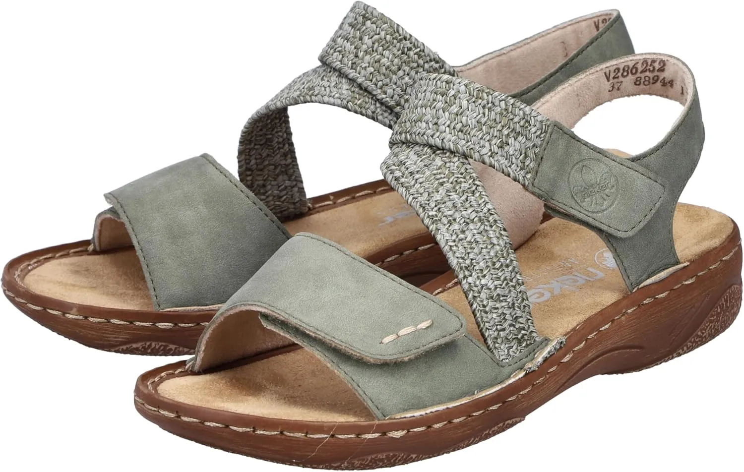 Rieker Women's Strappy Ankle Strap Sandals