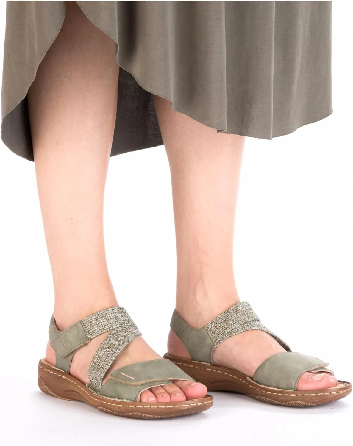 Rieker Women's Strappy Ankle Strap Sandals