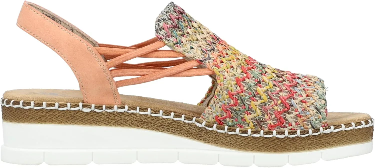 Rieker Women's V1241 Sandals