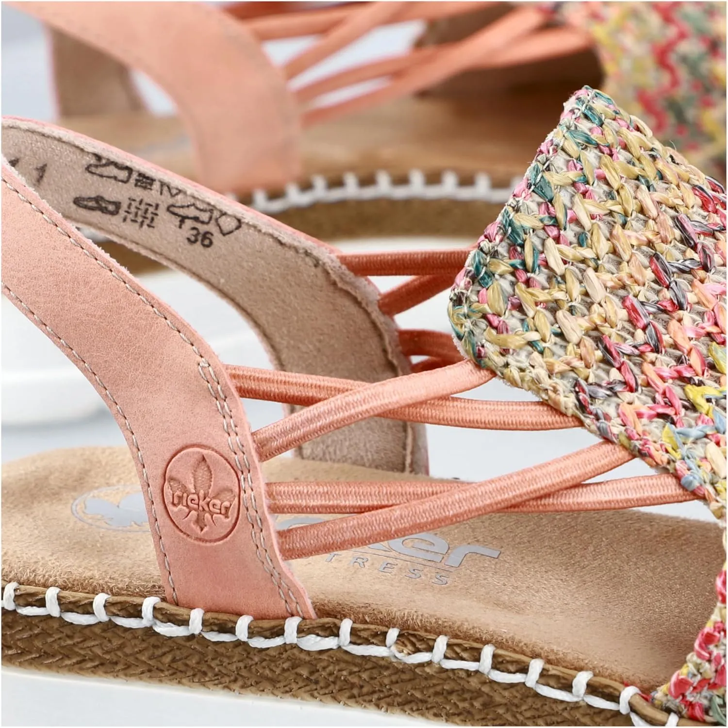 Rieker Women's V1241 Sandals