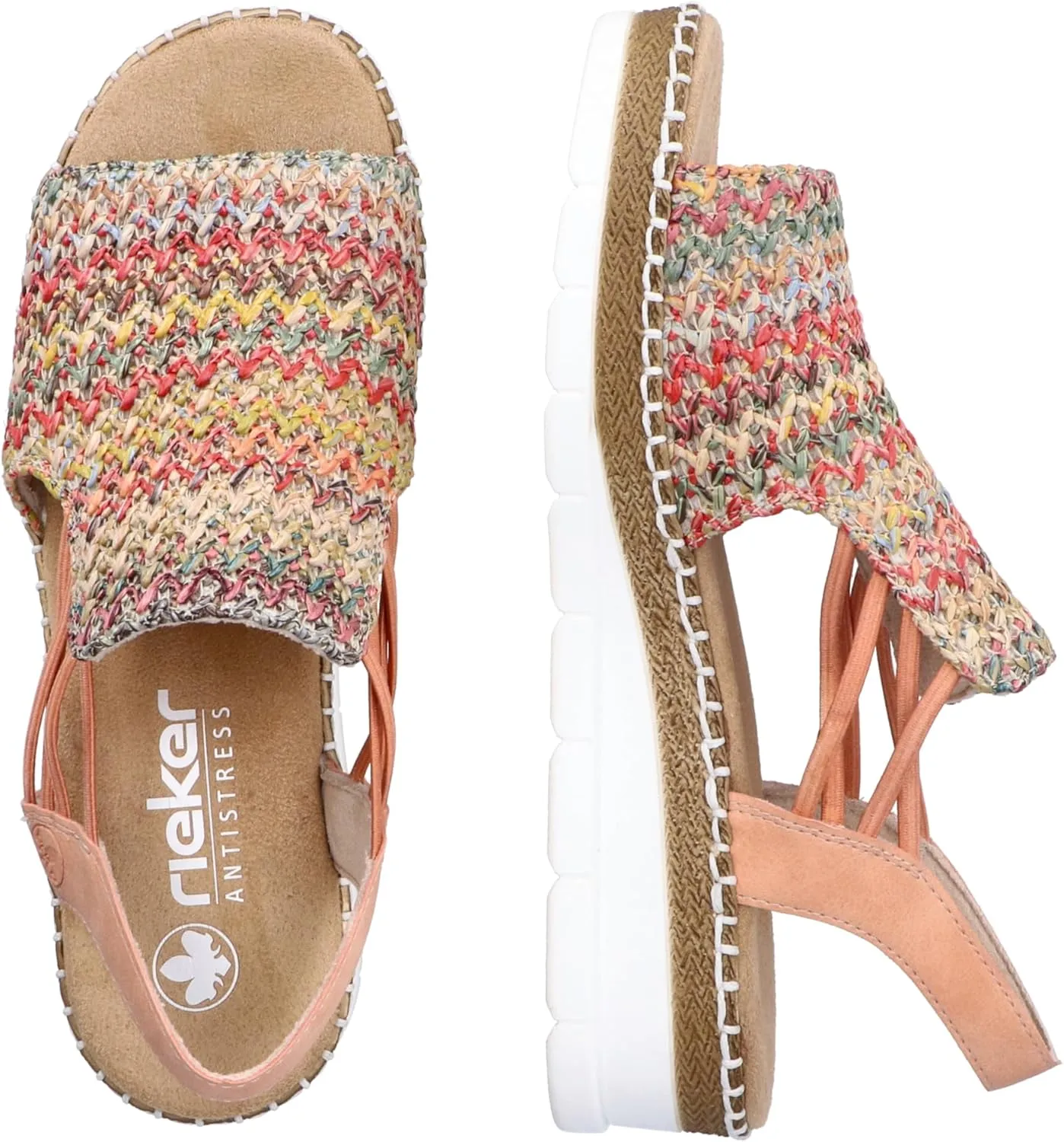 Rieker Women's V1241 Sandals