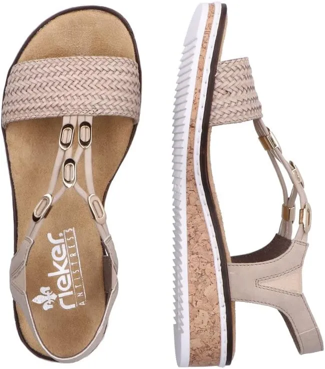 Rieker Women's V3662 Sandals