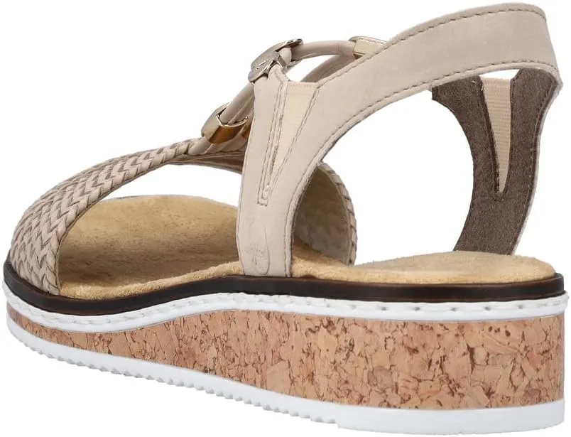 Rieker Women's V3662 Sandals