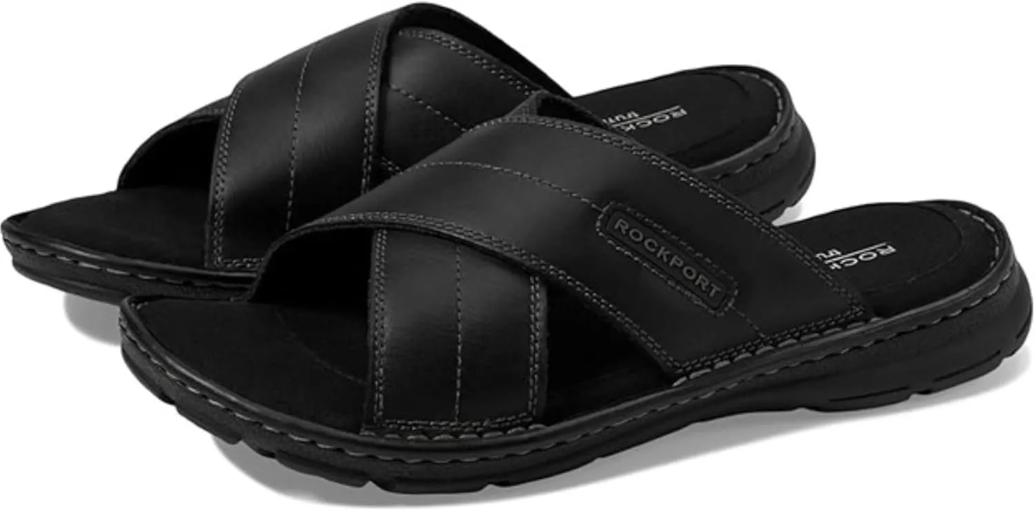Rockport Men's Darwyn Xband Slide Sandal
