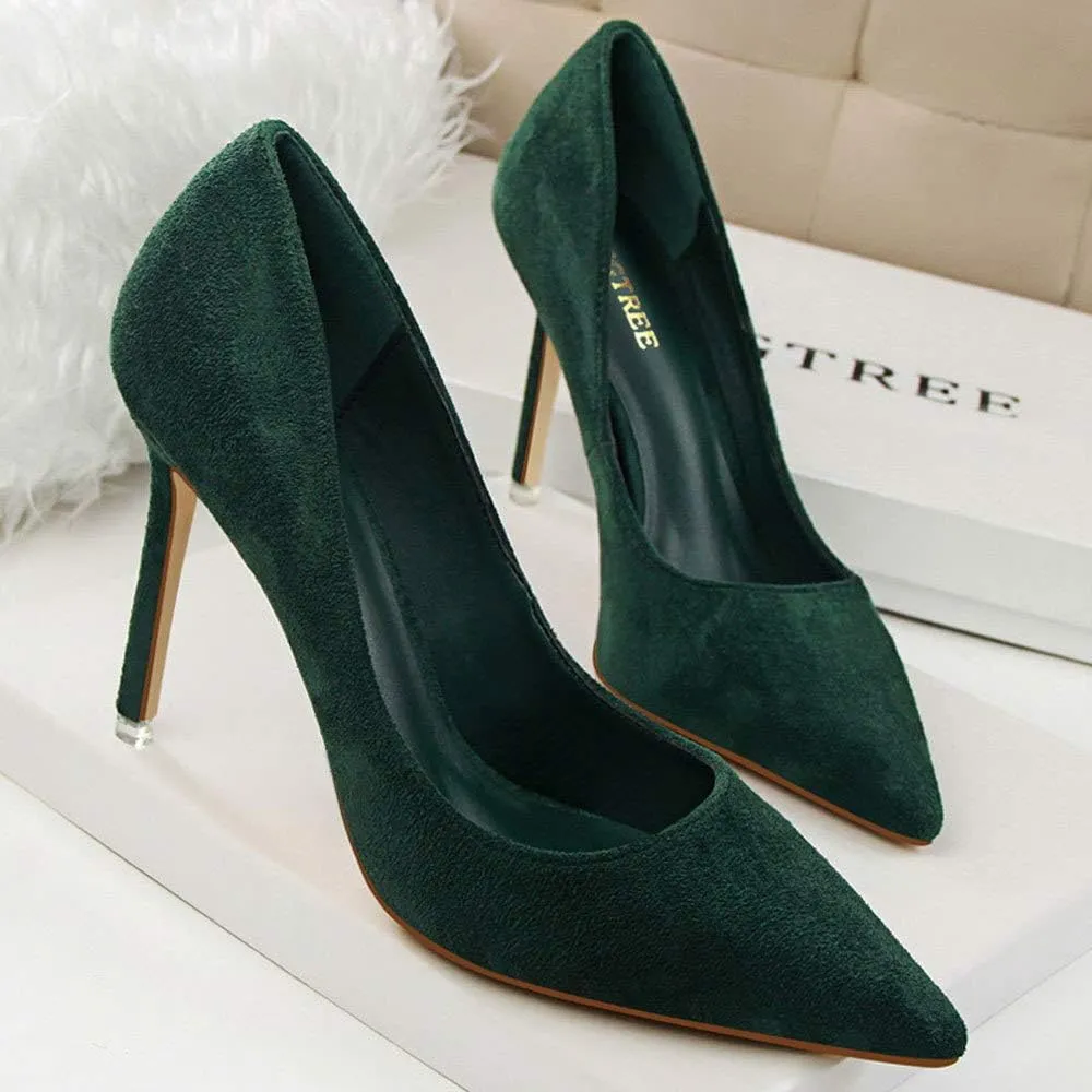 SAILING LU Women's Heels Pump Shoes High-Heeled Dress Sandals for Party