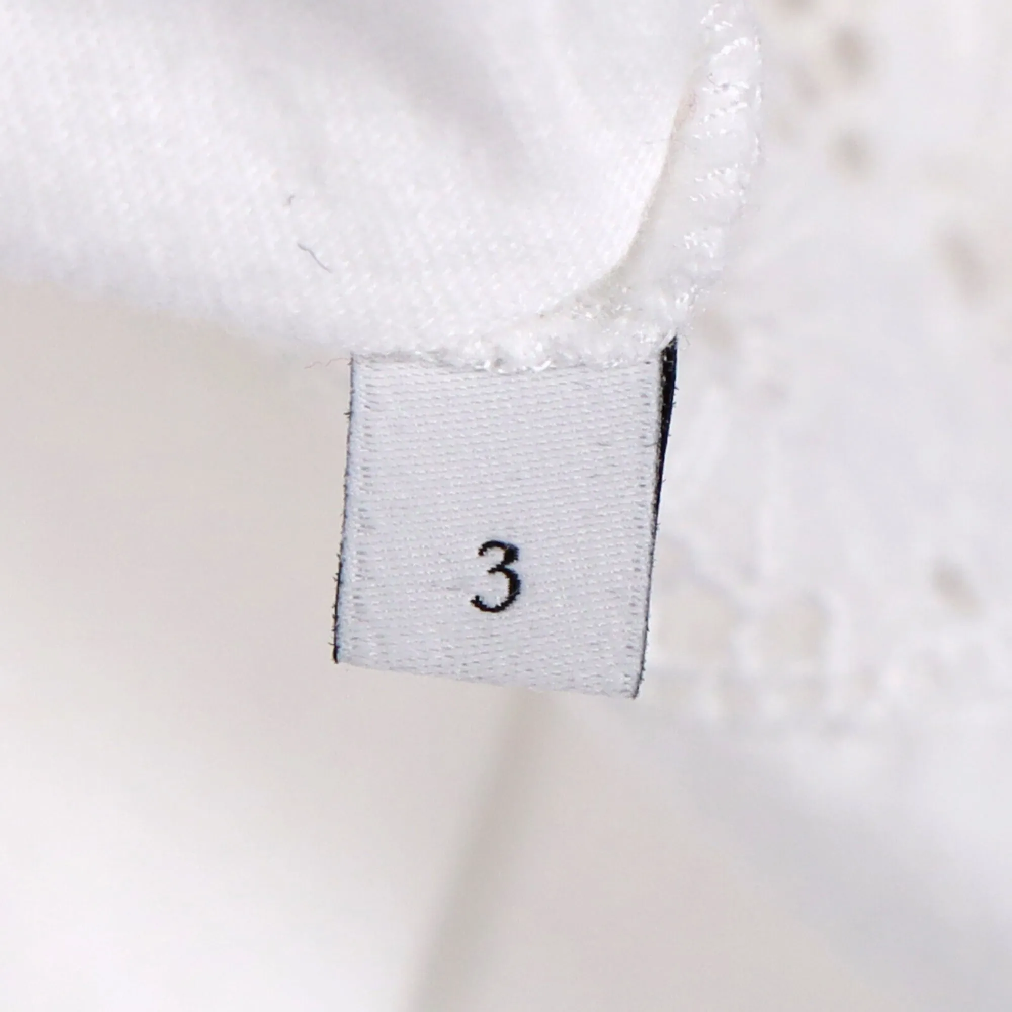 Sandro Paris Mauve Off-The-Shoulder Blouse in White Cotton
