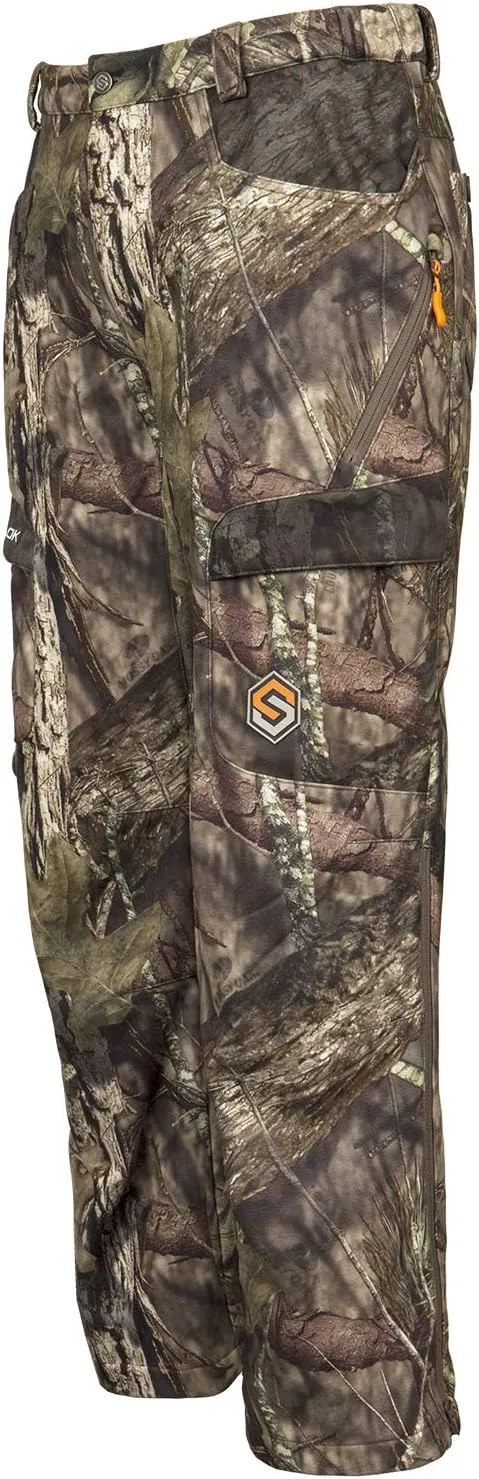 ScentLok Mens Hunting Clothes - Taktix Full Season Water Repelling and Odor Adsorbing Camo Hunting Pants