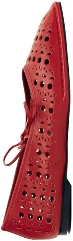 Seborluys Lace Up Square Toe Ballet Flats Shoes for Women Mary Jane Flat Shoe Breathable Leather Loafers Comfortable Slip-On Summer Ballerina Footwear for 2025
