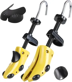 Shoe Stretcher Shoe Trees,Adjustable Length & Width for Men and Women,4-Way Adjustable Shoe Expander Widener