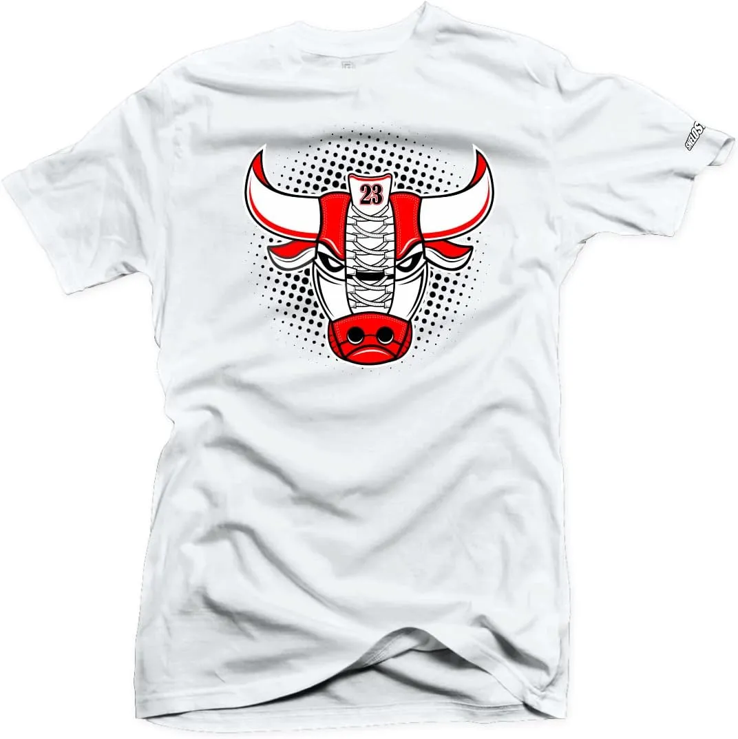 SNELOS Shirt to Match Jordan Bull Match All Sneaker Tees