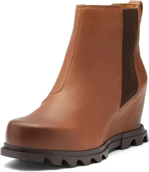 Sorel Women's Joan of Arctic Wedge III Chelsea Boot — Waterproof Leather Wedge Boots