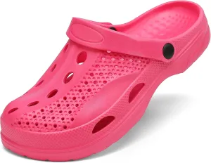 SOSOWHLTE Men's Women's Arch Support Clogs,Unisex Garden Shoes Comfortable Slip-on Outdoor Sandals Slippers for Beach Casual