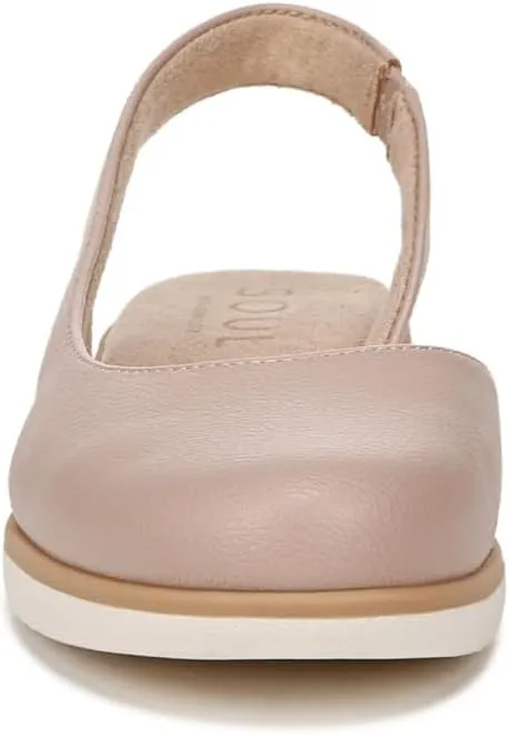 SOUL Naturalizer Women's Idea-Dorsay Slingback Ballet Flats