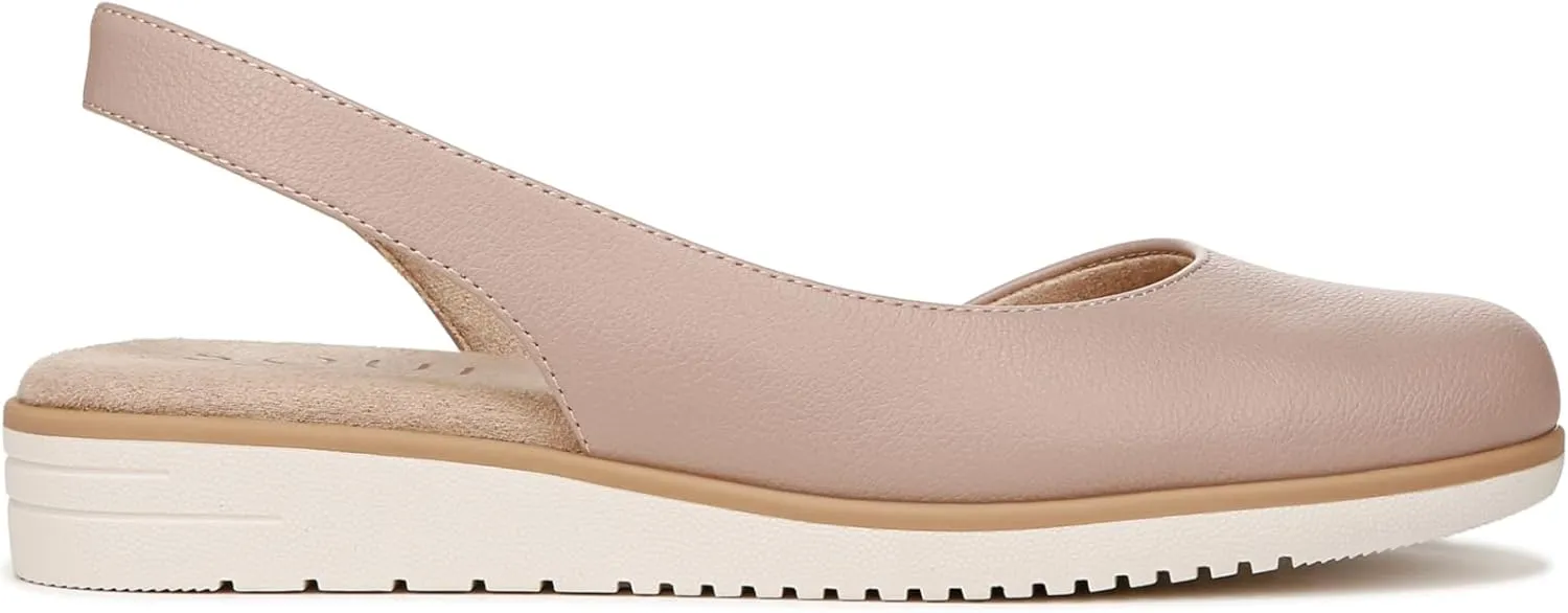 SOUL Naturalizer Women's Idea-Dorsay Slingback Ballet Flats