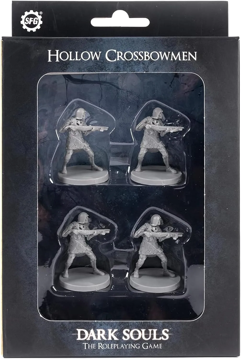 Steamforged Games Dark Souls The Role Playing Game: Hollow Crossbowmen Miniatures & Stat Cards