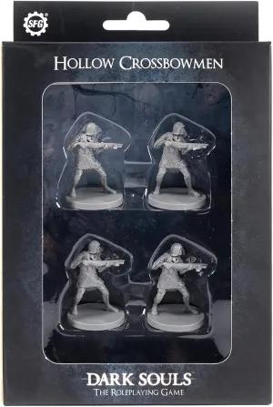 Steamforged Games Dark Souls The Role Playing Game: Hollow Crossbowmen Miniatures & Stat Cards