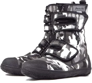 Steel Toe Safety Tactical Boots Camouflage White
