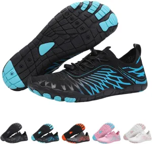StoneLiquid Hike Barefoot Footwear Womens Men, Non-Slip Zero Drop Sole Trail Running Sneakers Wide Toe Box Shoes