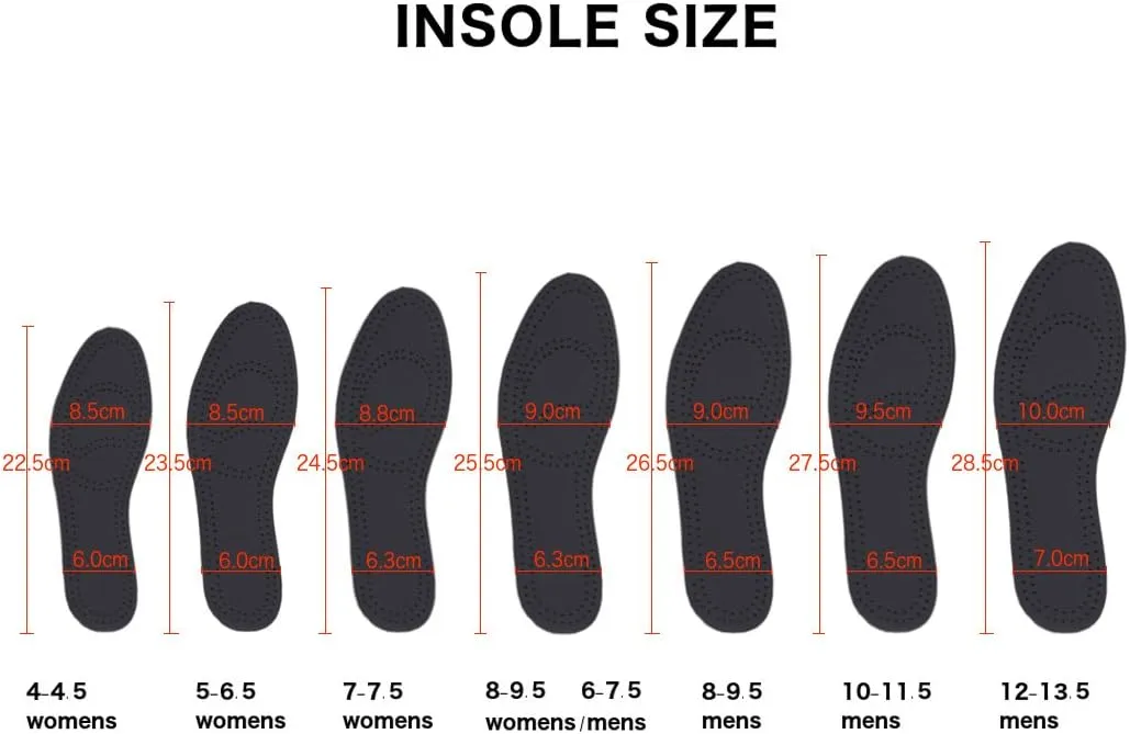 Thin Leather Insoles for Men Thin Shoe Sole Liners Replacement Black Leather Shoe Inserts for Men Boots with Activated Carbon for Odor Eater and Sweat Absorbing (3 Pairs/Mens US 11.5)