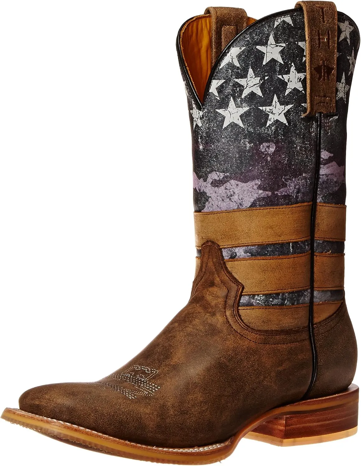 Tin Haul Shoes Women's American Woman, Brown/Navy, 10