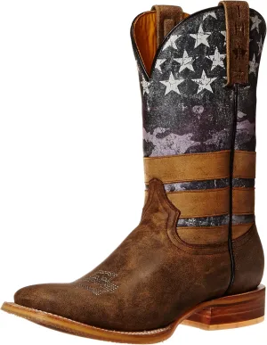 Tin Haul Shoes Women's American Woman, Brown/Navy, 10