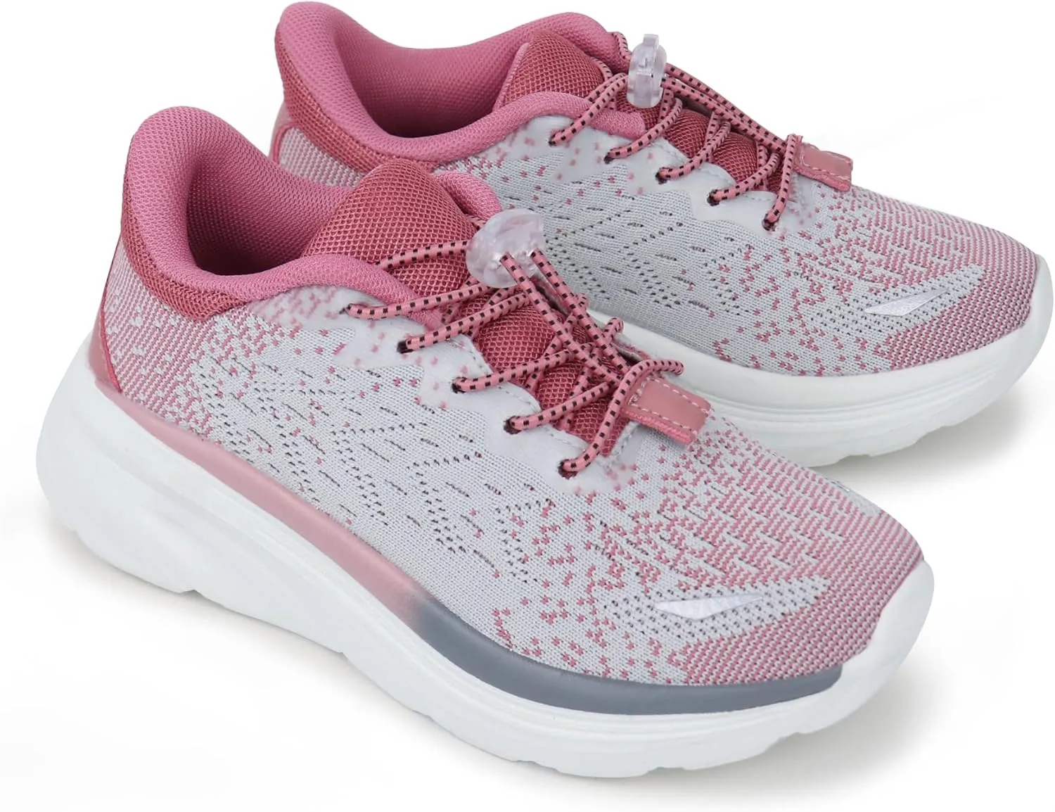 Tobfis Boys Girls Kids Arch Support Bungee Tennis Athletic Running Shoes Lightweight Breathable School Walking Sneakers(Toddler/Little Kid/Big Kid)