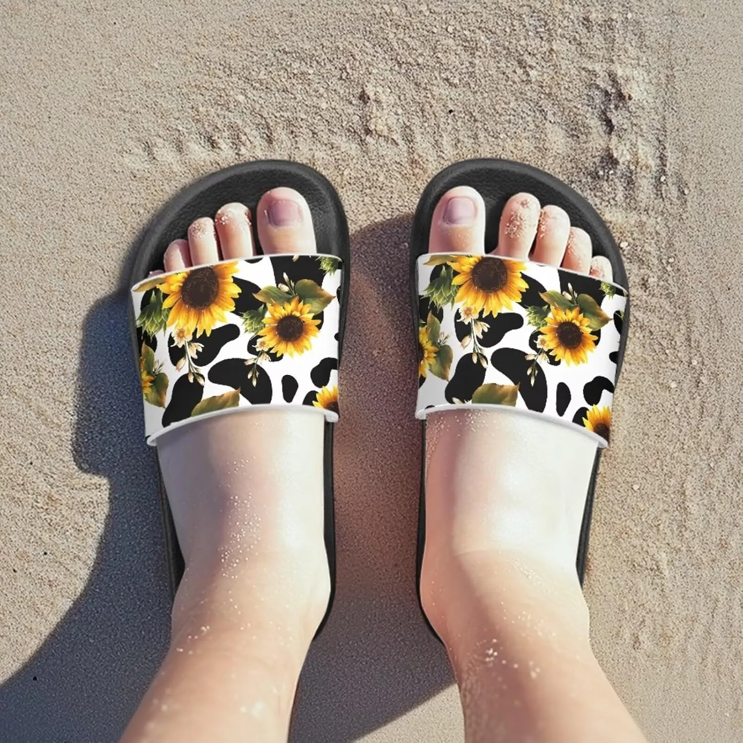 Toddler Little Kid Beach Pool Shower Slides Anti-Skid Home Bath Slippers Cute Summer Outdoor Shoes