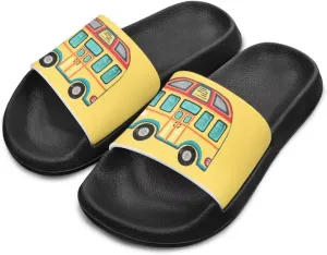 Toddler Little Kid Beach Pool Shower Slides Anti-Skid Home Bath Slippers Cute Summer Outdoor Shoes