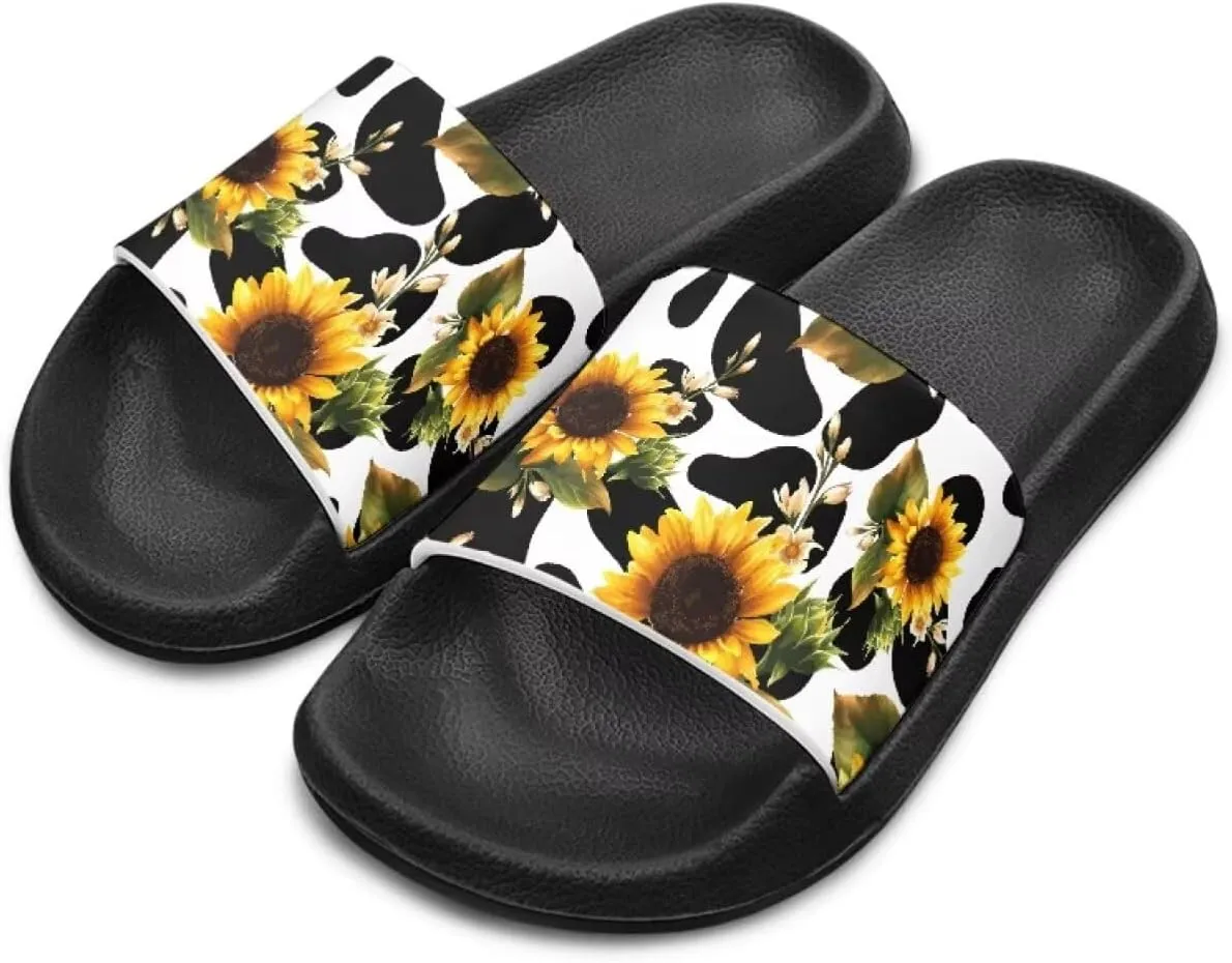 Toddler Little Kid Beach Pool Shower Slides Anti-Skid Home Bath Slippers Cute Summer Outdoor Shoes