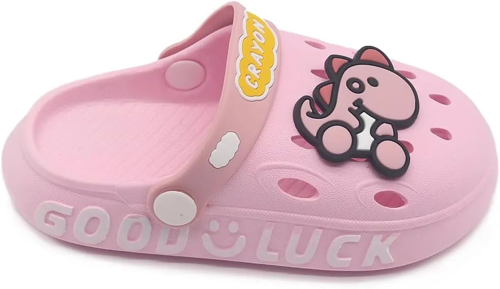 Toddler Shoes 0-15 yrs Girls Boys Clogs Baby Girl Sandals Baby Boy Sandals Garden Shoes Dinosaur Cartoon Slides Slip-Resistance Beach Slipper Toddler Little Kid Big Kid