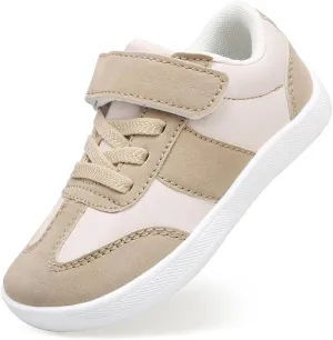 Toddler/Little Kid Barefoot Shoes Wide Toe Box Zero Drop Minimalist Sneakers for Boys Girls Lightweight Comfortable Outdoor Activities First Walking Shoes