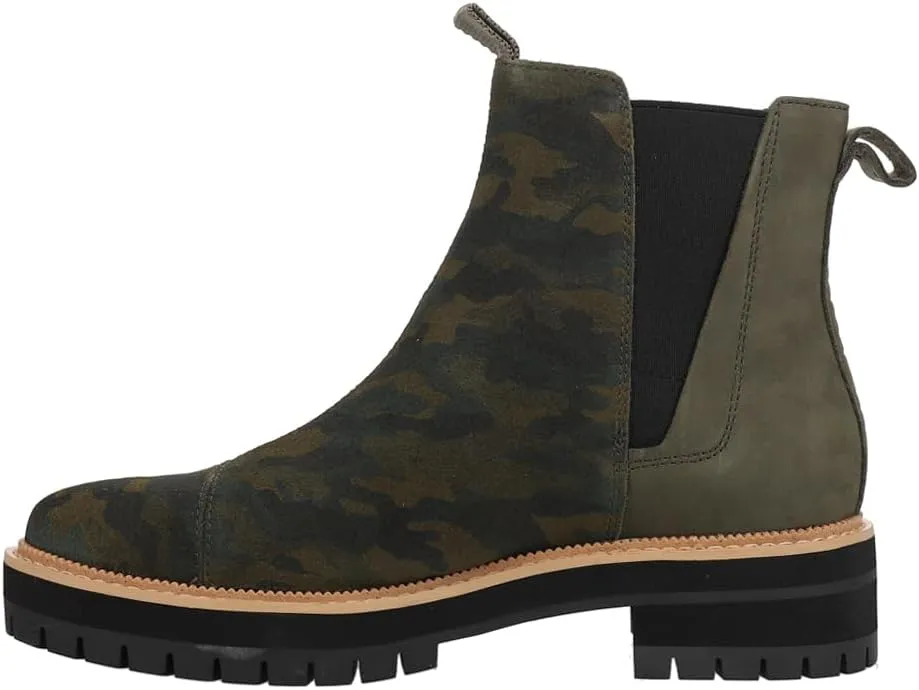 TOMS Womens Forest Camouflage Dakota Casual Boots - Green