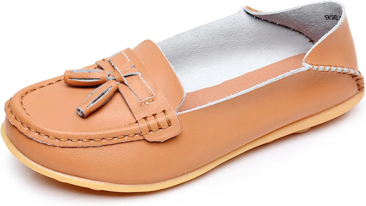 VenusCelia Women's Lantern Comfort Walking Flat Loafer