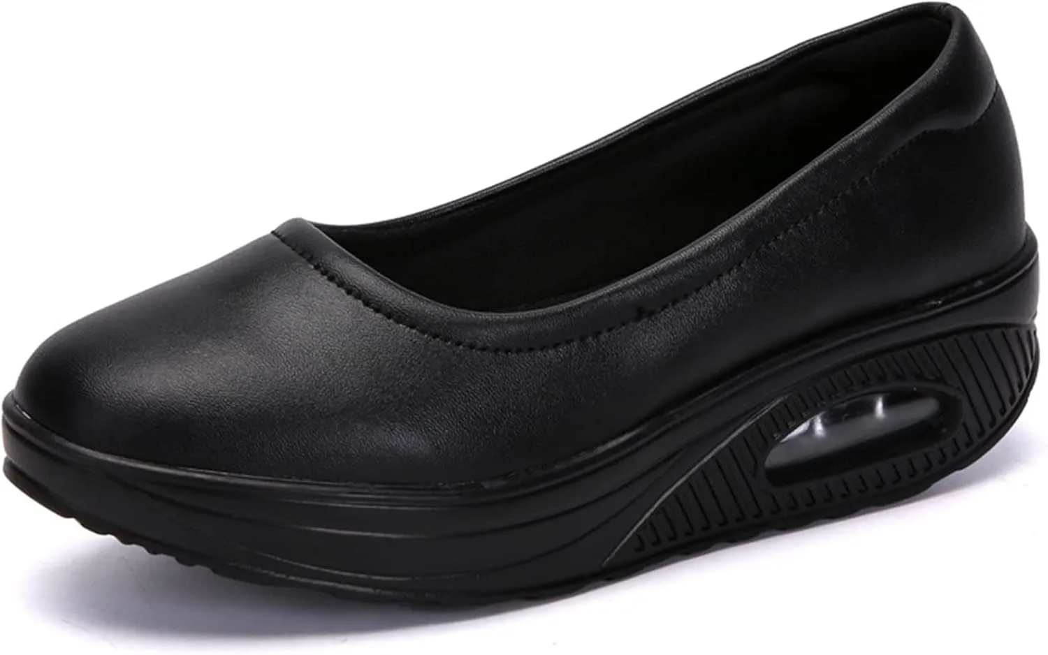 Veroders Women's Working Nurse Shoes Platform Walking Sneakers Wedges Orthotic