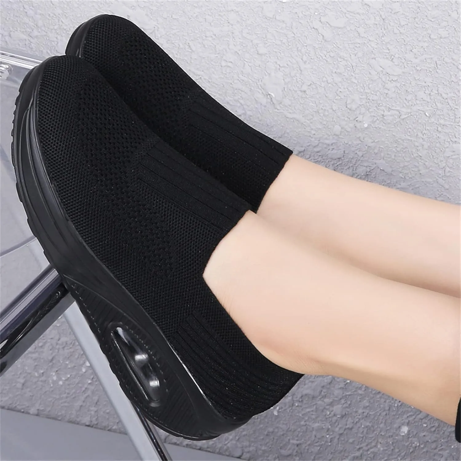 Veroders Women's Working Nurse Shoes Platform Walking Sneakers Wedges Orthotic