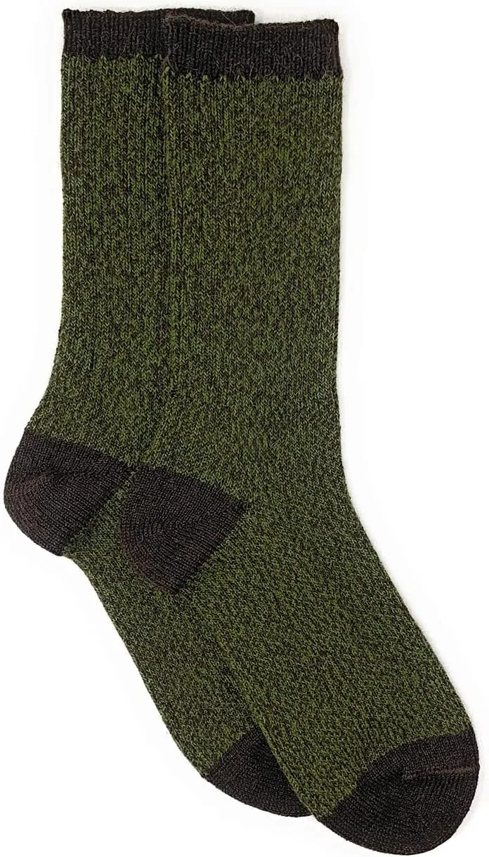 WARRIOR ALPACA SOCKS - Unisex Base Camp Alpaca Wool Hiking Socks for Men & Women