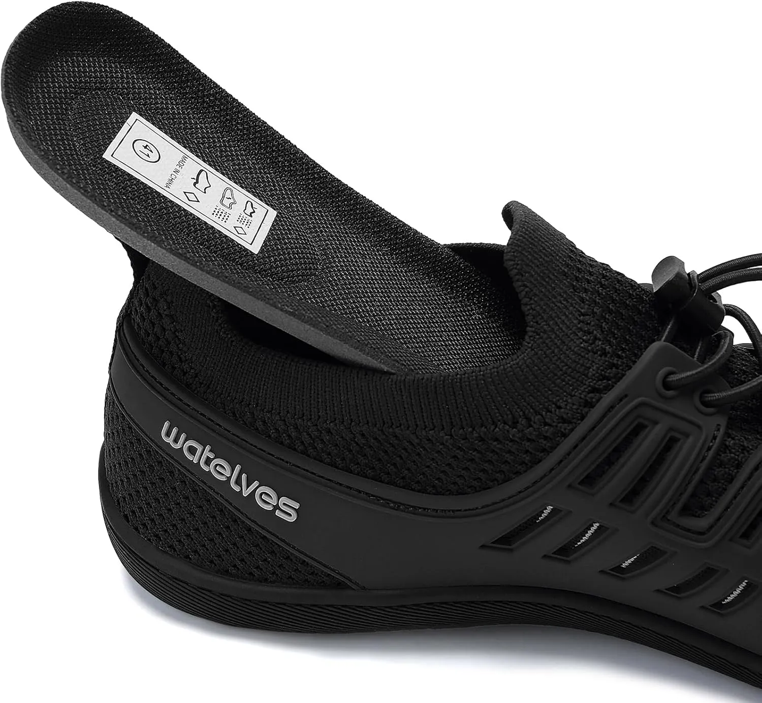 WateLves Wide Water Shoes Womens Mens Barefoot Zero Drop Shoes Beach Walking Sneakers
