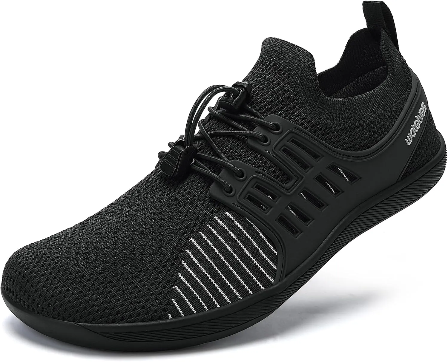 WateLves Wide Water Shoes Womens Mens Barefoot Zero Drop Shoes Beach Walking Sneakers
