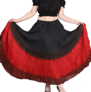 Wevez Tribal Belly Dance Fusion 12 Yard Cotton Skirt
