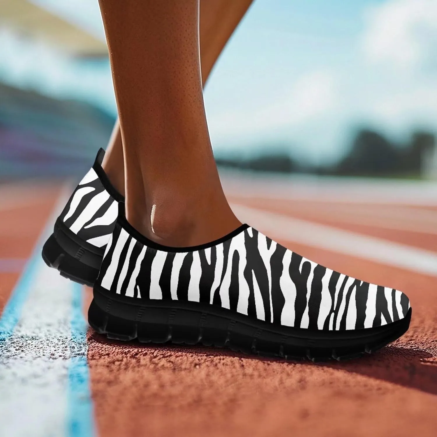 Women Fashion Art Painted Walking Sneaker Lightweight Travel Shoes