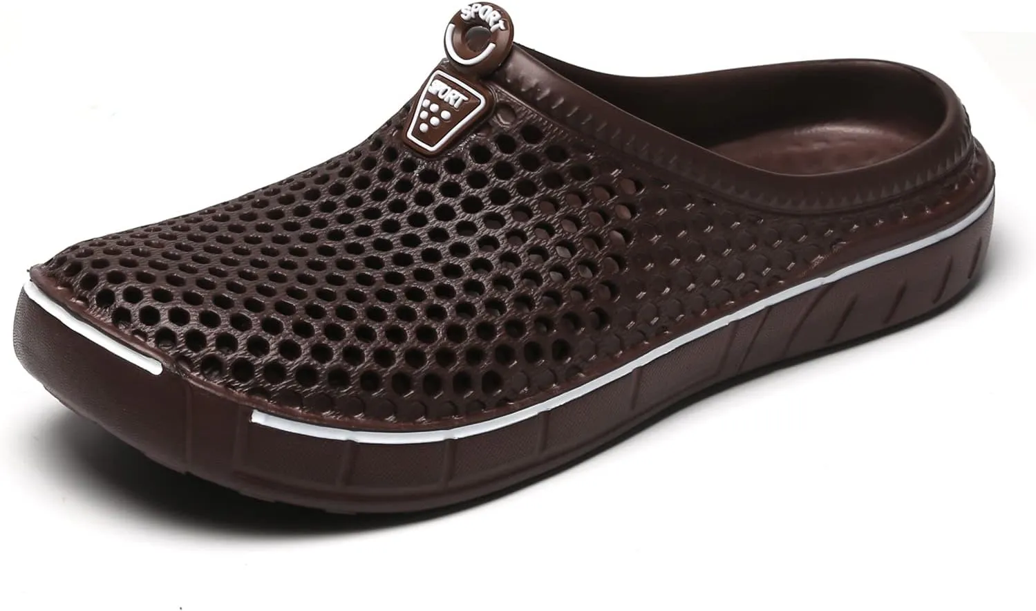Women Garden Clogs Shoes Unisex Mesh Breathable Slippers Lightweight Summer Beach Sandals Walking Shoes