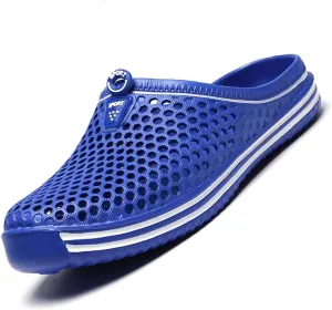 Women Garden Clogs Shoes Unisex Mesh Breathable Slippers Lightweight Summer Beach Sandals Walking Shoes
