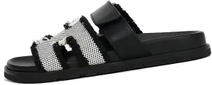 Women Sandals Summer Flat Sandal Comfy Adjustable Strap Sandals Fashion Mules Slip On Casual Sandals for Women