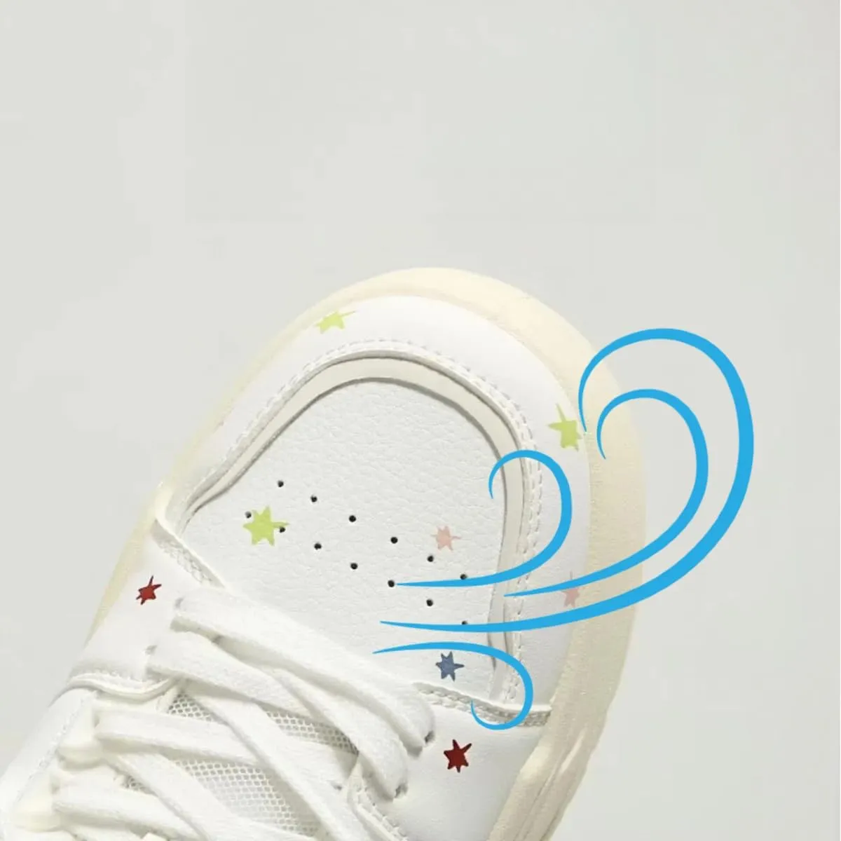 Women Y2K Platform Sneakers, Casual Star Patch Streetwear, Candy Color Height Boost Campus School Student Shoes Teens Girls