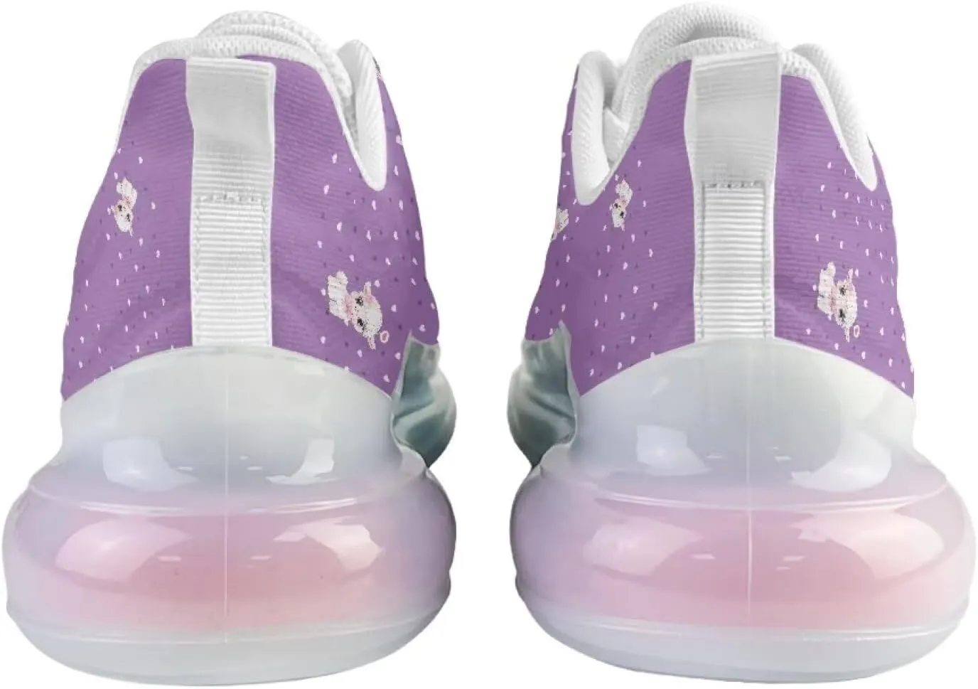 Women's Air Running Shoes Lightweight Air Cushion Sneakers Lace Up Non Slip Walking Shoes for Gym Workout SizeUS 6-11