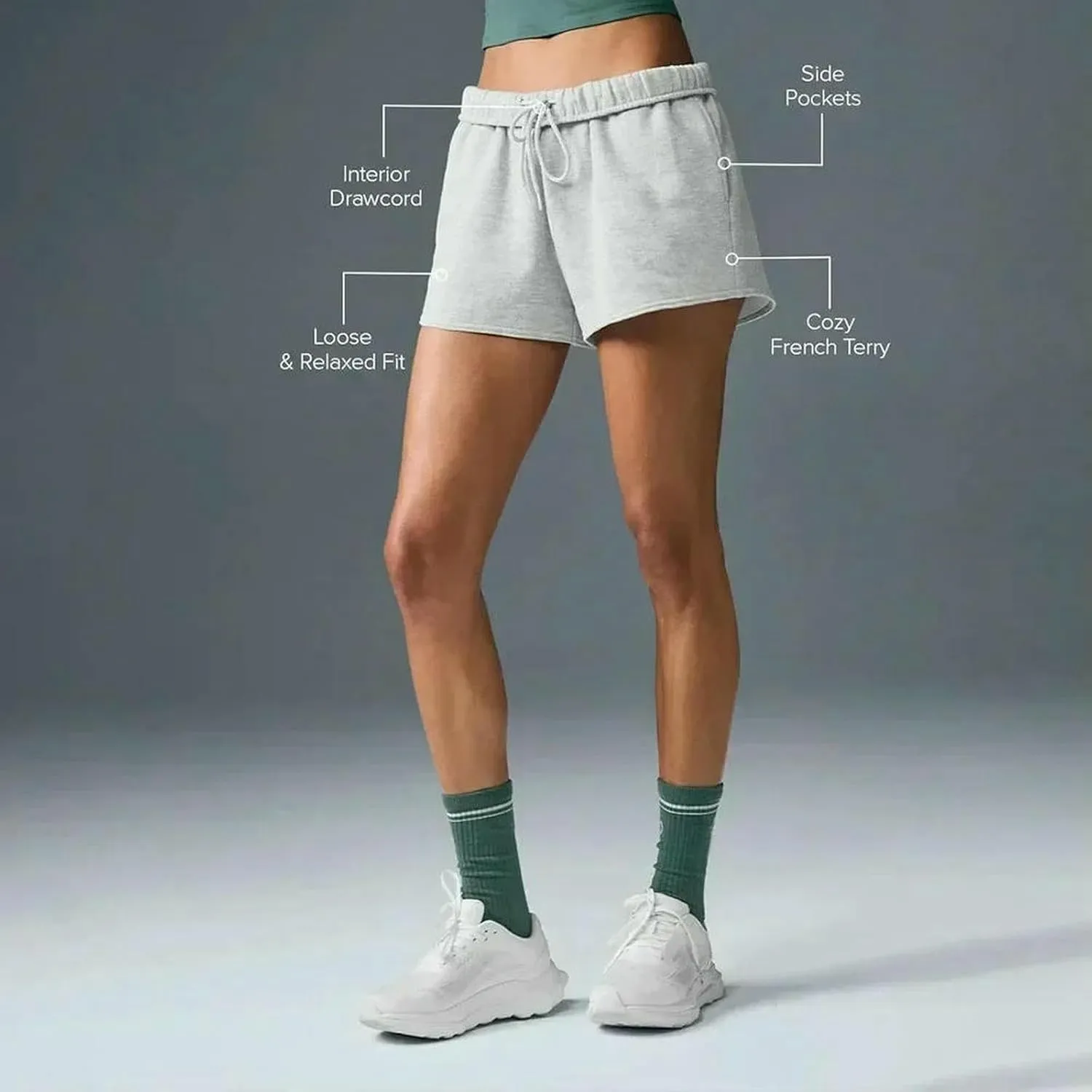 Womens Casual Sports Comfortable Cotton lace-up Pants for Women Pants and Loose Casual Training Shorts