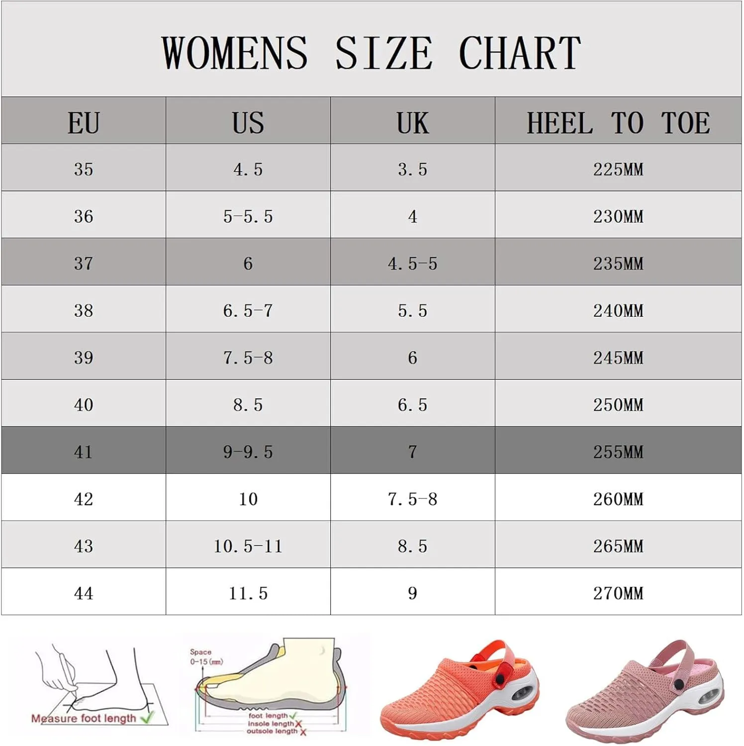 Women's Orthopedic Clogs with Air Cushion Support to Reduce Back and Knee Pressure, Walking Orthopedic Clogs for Arch Support Shoes Plantar Fasciitis Slippers Orthopedic Slip On Sandals