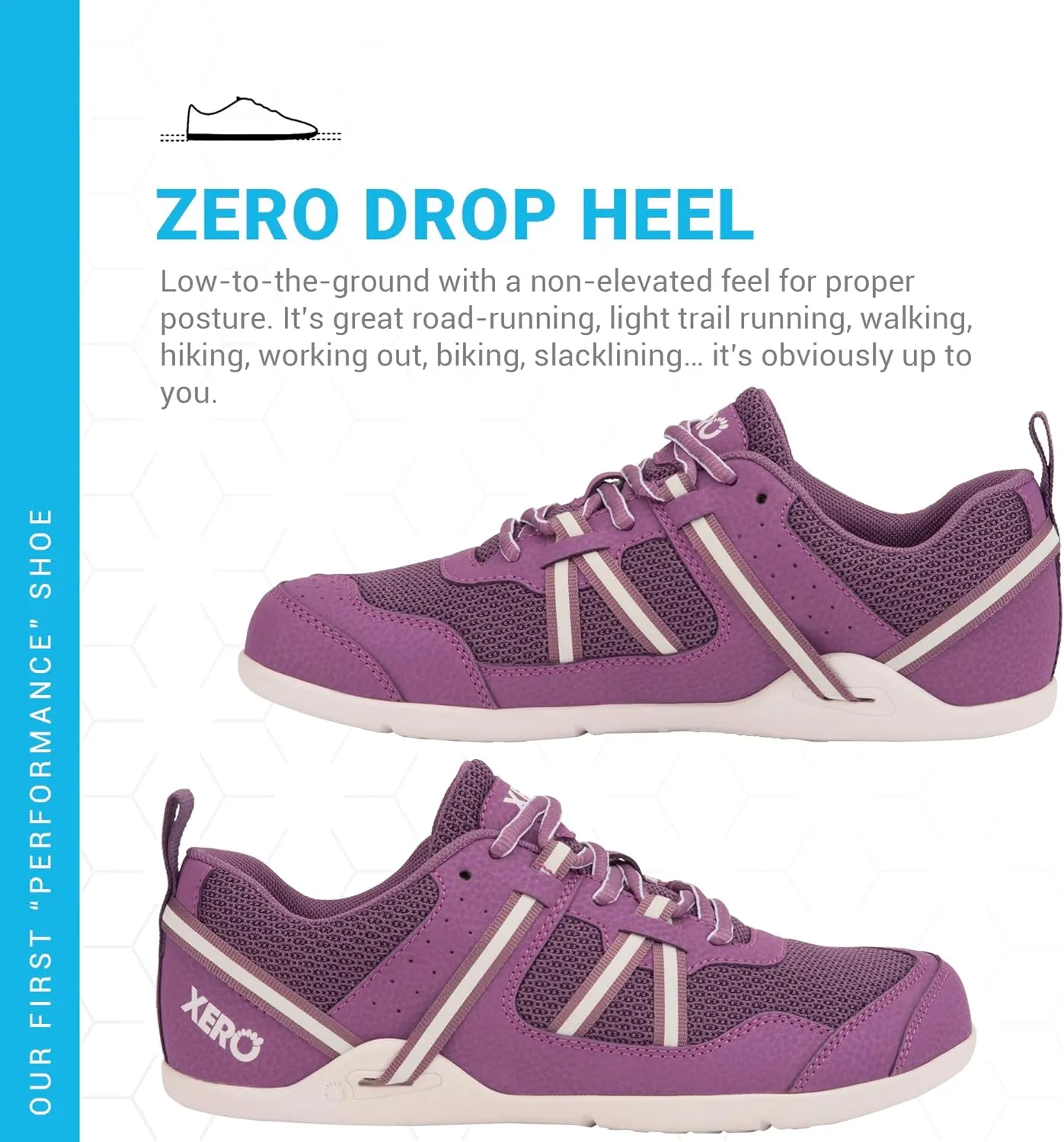 Xero Shoes Women’s Prio Barefoot Athletic Sneaker